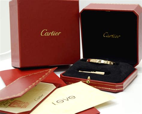 cartier bracelet packaging|vintage cartier jewelry box.